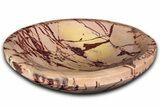 Polished Saharan Desert Jasper Dish - Morocco #349393-1